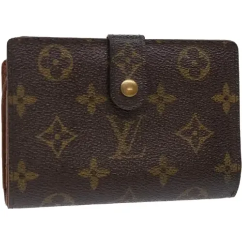 Pre-owned Wallets, female, , Size: ONE SIZE Pre-owned Canvas wallets - Louis Vuitton Vintage - Modalova