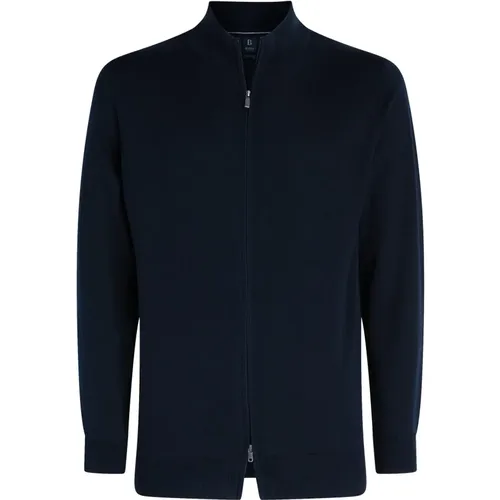 Pima Baumwoll-Full-Zip-Pullover - Boggi Milano - Modalova