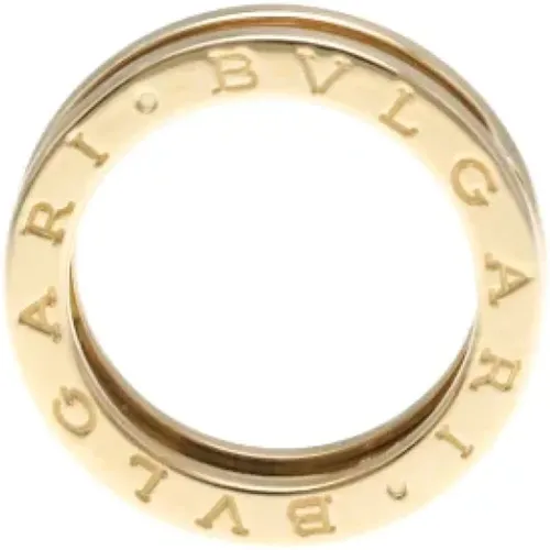 Pre-owned Jewellery, female, , Size: ONE SIZE Pre-owned Rose Gold rings - Bvlgari Vintage - Modalova