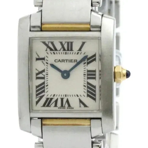 Pre-owned Watches, female, , Size: ONE SIZE Pre-owned Stainless Steel watches - Cartier Vintage - Modalova