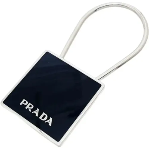 Pre-owned Accessories, unisex, , Size: ONE SIZE Pre-owned Metal Key Holder - Prada Vintage - Modalova