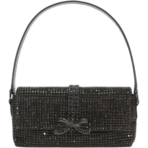 Glamorous Crystal Shoulder Bag , female, Sizes: ONE SIZE - Self Portrait - Modalova