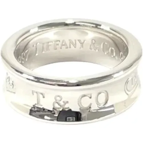 Pre-owned Jewellery, female, , Size: ONE SIZE Pre-owned Silver rings - Tiffany & Co. Pre-owned - Modalova