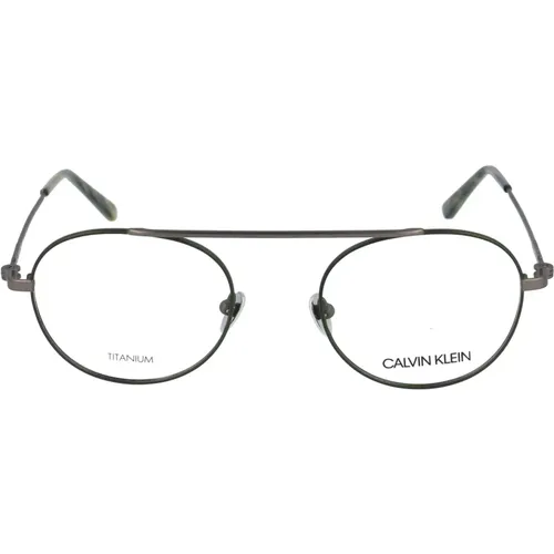 Glasses, male, , Size: 50 MM Stylish Optical Glasses Ck19151 - Calvin Klein - Modalova