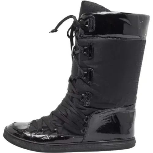 Pre-owned Nylon boots , Damen, Größe: 38 1/2 EU - Fendi Vintage - Modalova