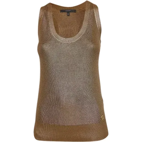 Pre-owned Fabric tops , female, Sizes: 2XS - Gucci Vintage - Modalova