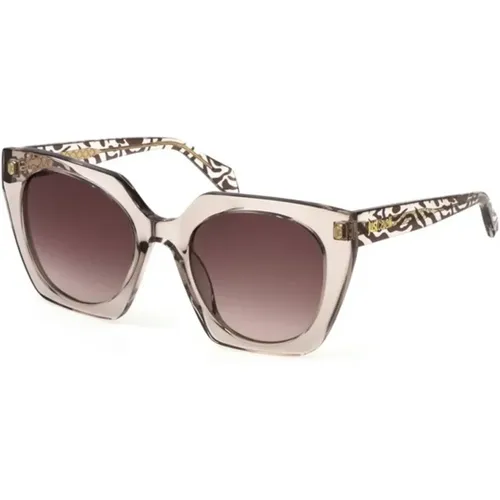 Braun Gradient Sonnenbrille , Damen, Größe: 53 MM - Just Cavalli - Modalova
