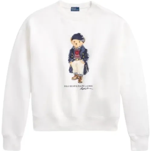 Winter Collection Polo Bear Sweatshirt , female, Sizes: L, M, 2XS, S, XS - Polo Ralph Lauren - Modalova