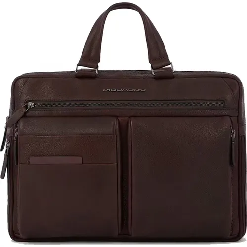 Laptop Bags & Cases, male, , Size: ONE SIZE Laptop Bags Cases - Piquadro - Modalova