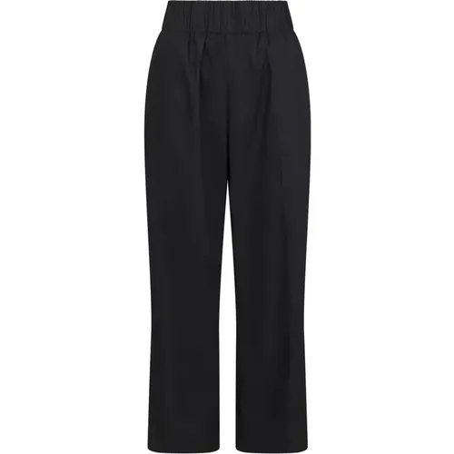 Straight Trousers , female, Sizes: XS, L, S - NEO NOIR - Modalova