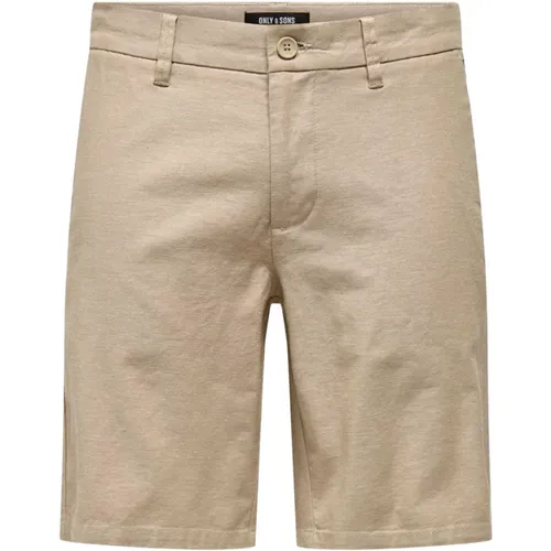 Stylish Bermuda Shorts for Men , male, Sizes: XS, XL, S, L, M - Only & Sons - Modalova