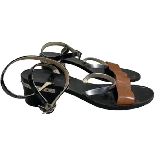 Pre-owned Sandals, female, , Size: 9 US Pre-owned Leather sandals - Jimmy Choo Pre-owned - Modalova