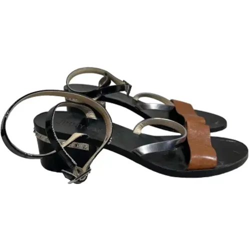 Pre-owned Leder sandals - Jimmy Choo Pre-owned - Modalova
