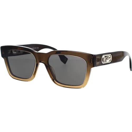 O'Lock Sunglasses Fe40107I , female, Sizes: 53 MM - Fendi - Modalova