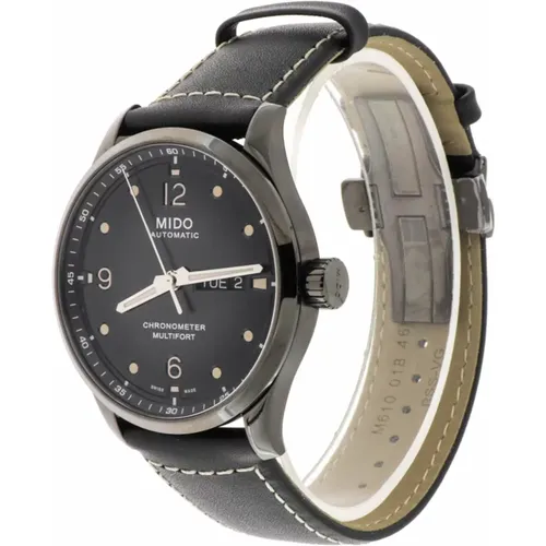 Chronometer Automatic Watch Leather , male, Sizes: ONE SIZE - Mido - Modalova