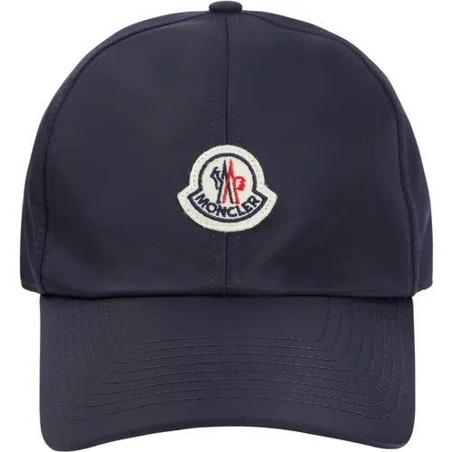 Caps, female, , Size: ONE SIZE Logo Patch Baseball Cap - Moncler - Modalova