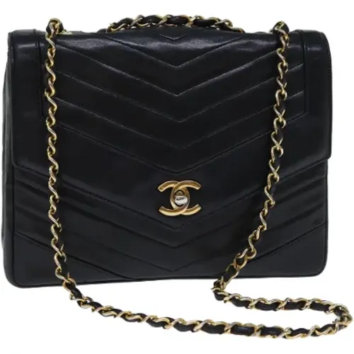 Pre-owned Leather handbags , female, Sizes: ONE SIZE - Chanel Vintage - Modalova