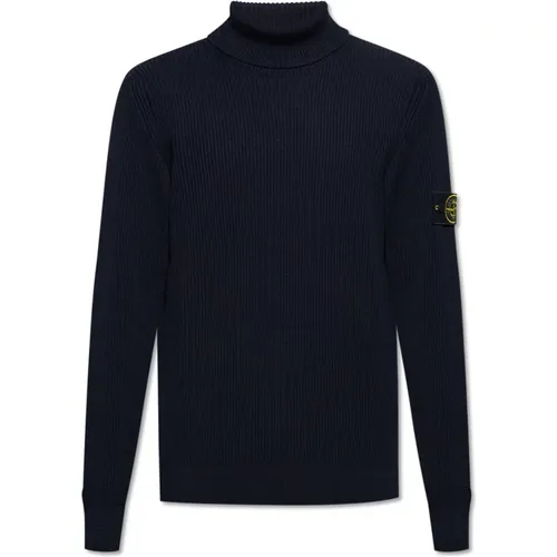 Turtlenecks, male, , Size: L Turtleneck Sweater - Stone Island - Modalova