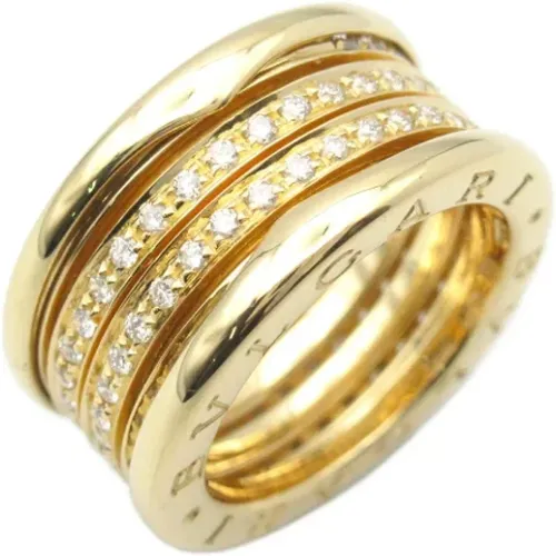 Pre-owned Jewellery, female, , Size: ONE SIZE Pre-owned Gold rings - Bvlgari Vintage - Modalova