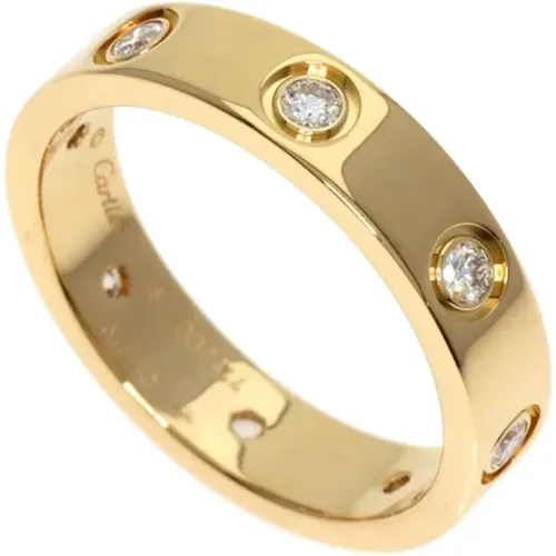 Pre-owned Gold rings , female, Sizes: ONE SIZE - Cartier Vintage - Modalova