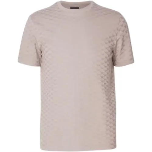 Classic T-Shirt , male, Sizes: L - Emporio Armani - Modalova
