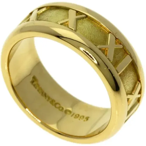 Pre-owned Jewellery, female, , Size: ONE SIZE Pre-owned Gold rings - Tiffany & Co. Pre-owned - Modalova