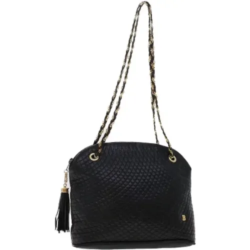 Leather Shoulder Bag , female, Sizes: ONE SIZE - Bally Pre-owned - Modalova