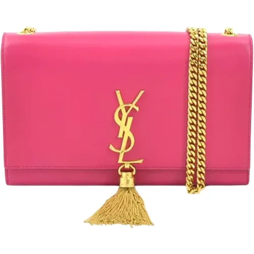 Pre-owned Cross Body Bags, female, , Size: ONE SIZE Pre-owned Leather shoulder-bags - Yves Saint Laurent Vintage - Modalova