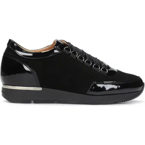 Damen schwarze Sneakers , Damen, Größe: 37 EU - Kazar - Modalova