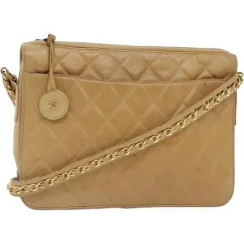 Pre-owned Cross Body Bags, female, , Size: ONE SIZE Pre-owned Leather chanel-bags - Chanel Vintage - Modalova