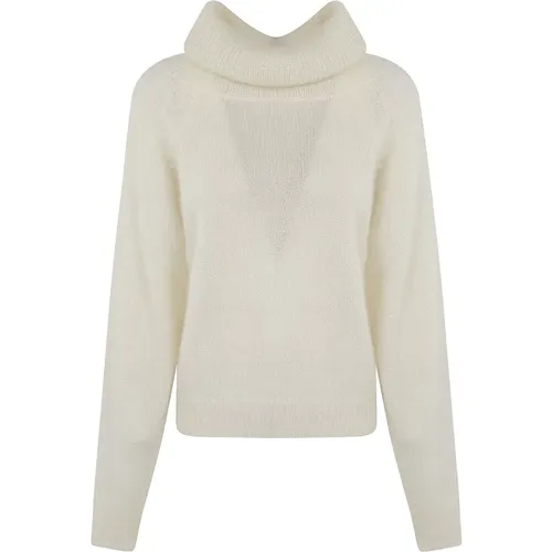 Cream Sweater Aw24 , female, Sizes: S, M, XS - P.a.r.o.s.h. - Modalova