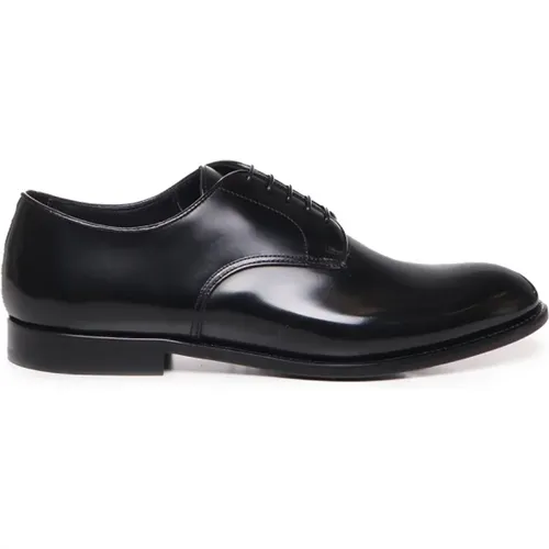 Schwarze flache Schuhe - Made in Italy - Doucal's - Modalova