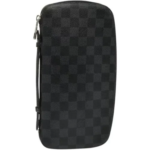Pre-owned Wallets, female, , Size: ONE SIZE Pre-owned Canvas wallets - Louis Vuitton Vintage - Modalova