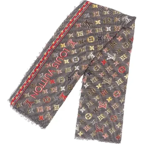 Pre-owned Scarves, female, , Size: ONE SIZE Pre-owned Silk scarves - Louis Vuitton Vintage - Modalova