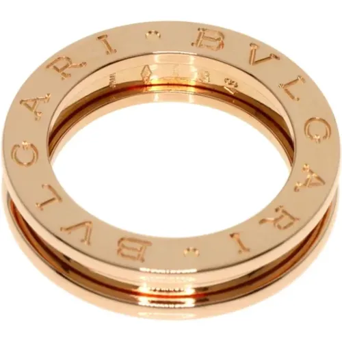 Pre-owned Jewellery, female, , Size: ONE SIZE Pre-owned Rose Gold rings - Bvlgari Vintage - Modalova