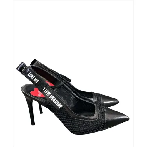 Elevate Your Style with Modern Pumps , female, Sizes: 3 UK - Love Moschino - Modalova