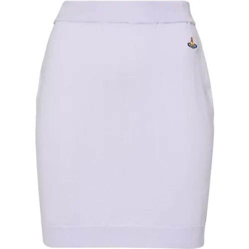 Lilac Bea Miniskirt , female, Sizes: XS, S - Vivienne Westwood - Modalova