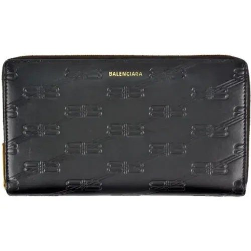 Pre-owned Wallets, female, , Size: ONE SIZE Pre-owned Leather wallets - Balenciaga Vintage - Modalova