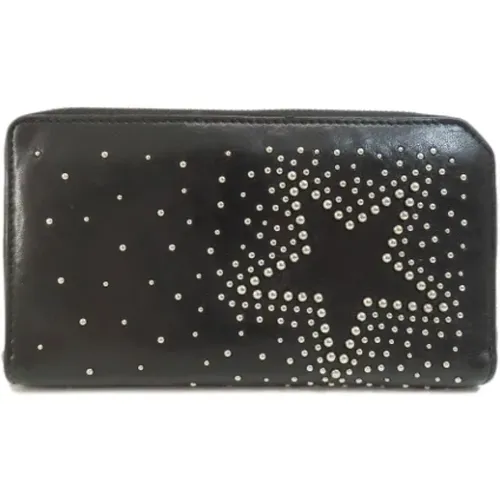 Pre-owned Wallets, female, , Size: ONE SIZE Pre-owned Leather wallets - Jimmy Choo Pre-owned - Modalova