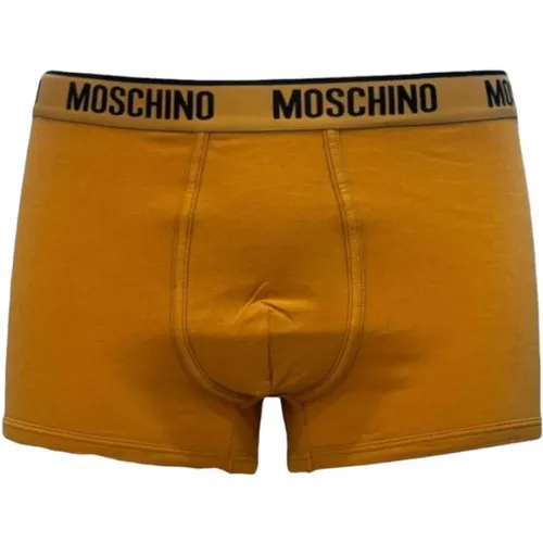 Bottoms, male, , Size: S Stylish Boxer Briefs for Men - Moschino - Modalova