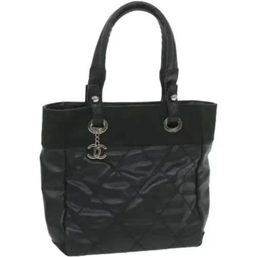 Pre-owned Tote Bags, female, , Size: ONE SIZE Pre-owned Canvas chanel-bags - Chanel Vintage - Modalova