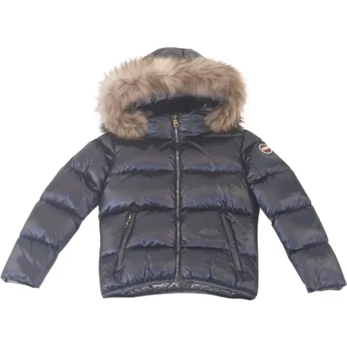 Winterjacke mit Kapuze und Pelzbesatz - Colmar - Modalova