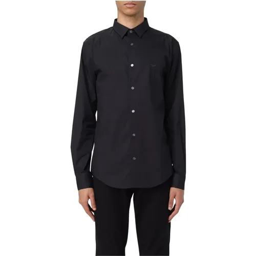 Stylish Shirts , male, Sizes: L, 3XL, M, 2XL, S - Giorgio Armani - Modalova