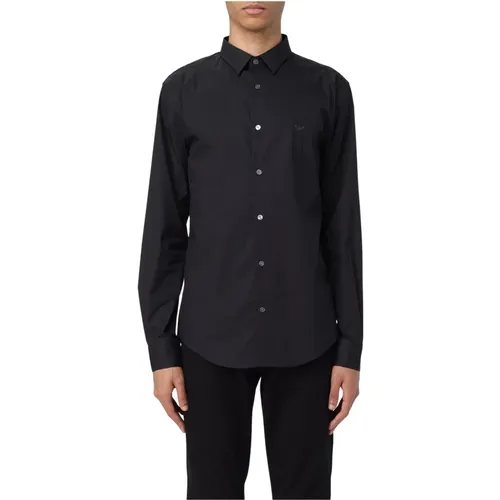 Stylish Shirts , male, Sizes: L, 3XL, M, S, XL - Giorgio Armani - Modalova