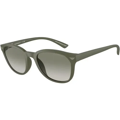 Gradient Sunglasses Ea4225U 60998E , unisex, Sizes: 53 MM - Emporio Armani - Modalova