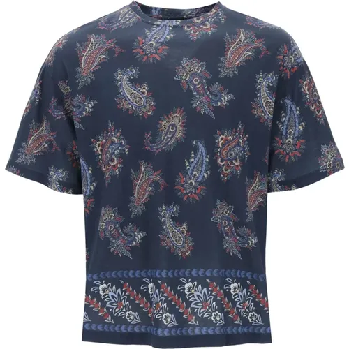 T-Shirts , Herren, Größe: L - ETRO - Modalova