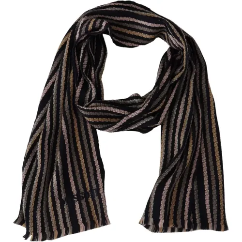 Winter Scarves, male, , Size: ONE SIZE Luxury Wool Scarf - Missoni - Modalova