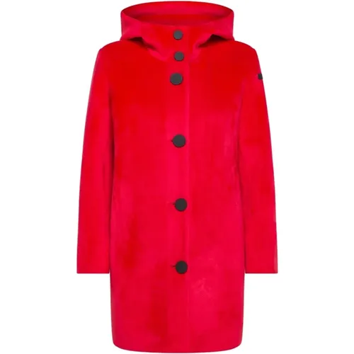 Velvet Neo Parka Coat , female, Sizes: L - RRD - Modalova