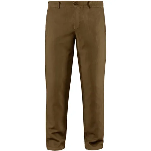 Comfy Fit Gabardine Chino Pants , male, Sizes: W33, W38, W28, W30, W32, W36, W31, W29, W34 - BomBoogie - Modalova