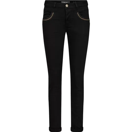 Stilvolle Schwarze Naomi Buia Jeans , Damen, Größe: W25 - MOS MOSH - Modalova